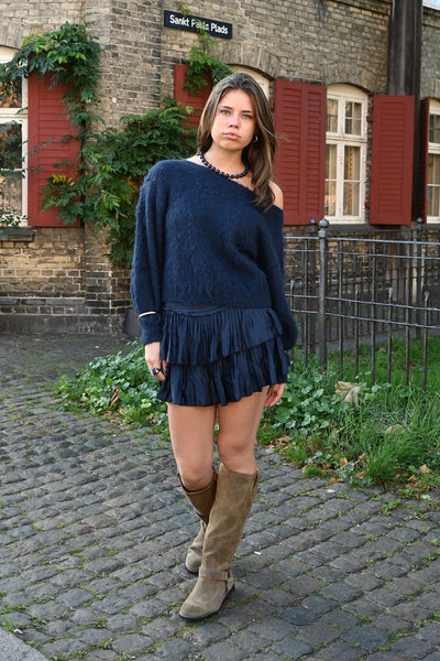Maira™ off shoulder knit