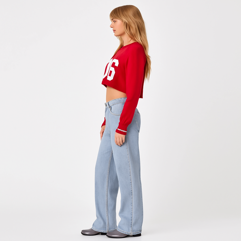 Harper™ | Washed Low Rise Jeans
