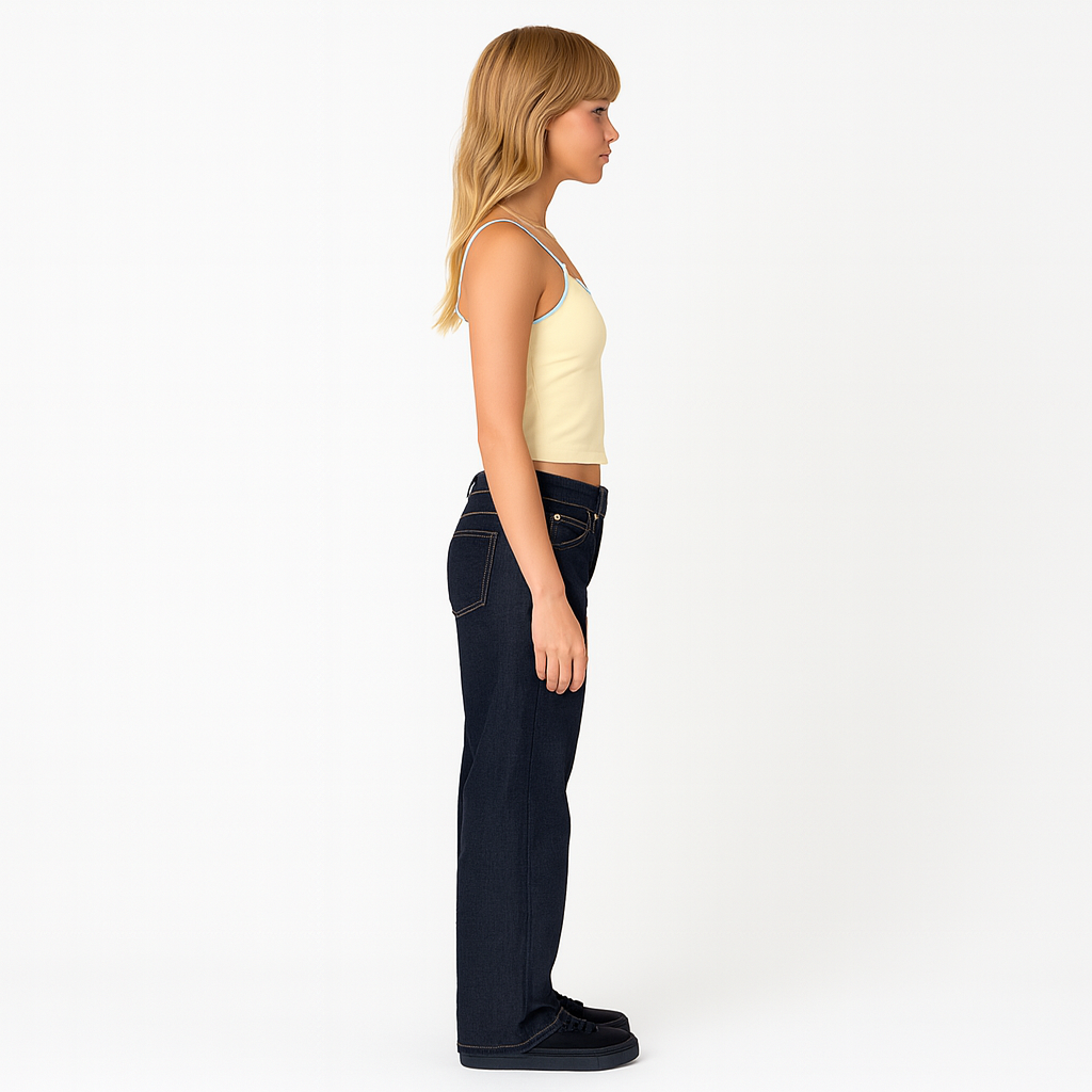 Harper™ | Washed Low Rise Jeans