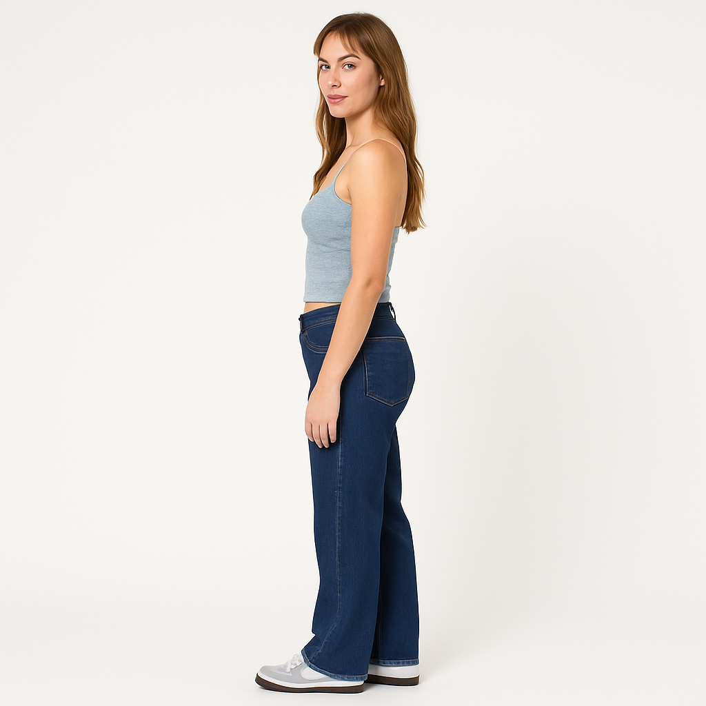 Harper™ | Washed Low Rise Jeans