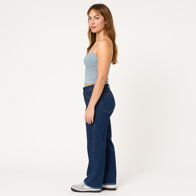 Harper™ | Washed Low Rise Jeans