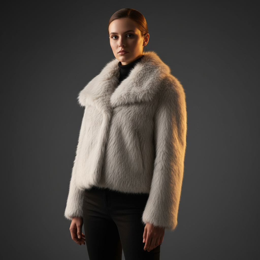 Eline™ Luxury Faux Fur Coat