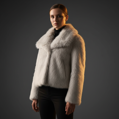 Eline™ Luxury Faux Fur Coat