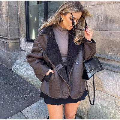 ELLY - Lederjacke