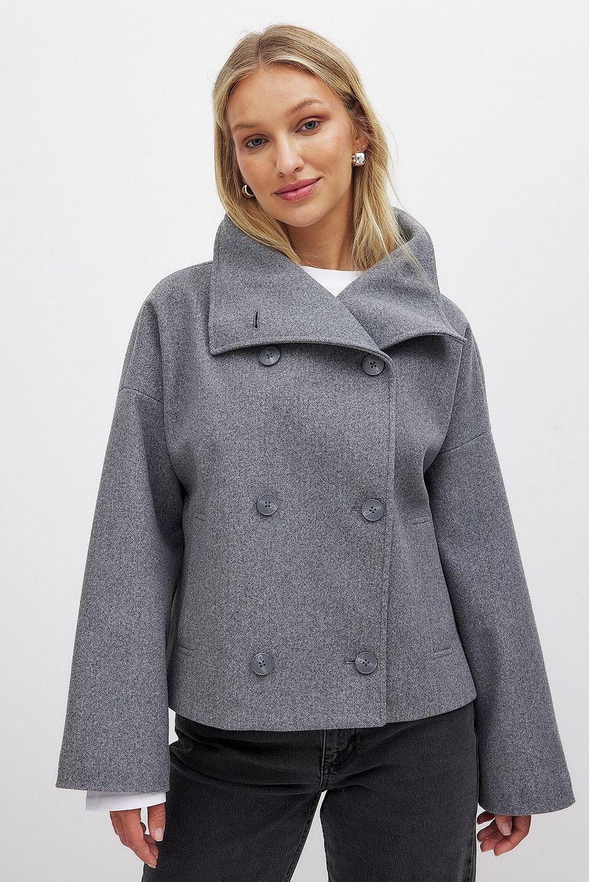 Amanda™ Double Breasted Short Coat