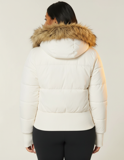 Hollister Faux Puffer Jacket