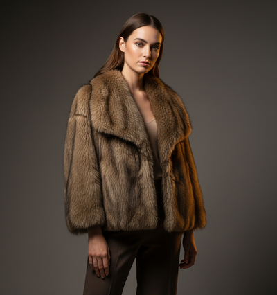 Eline™ Luxury Faux Fur Coat