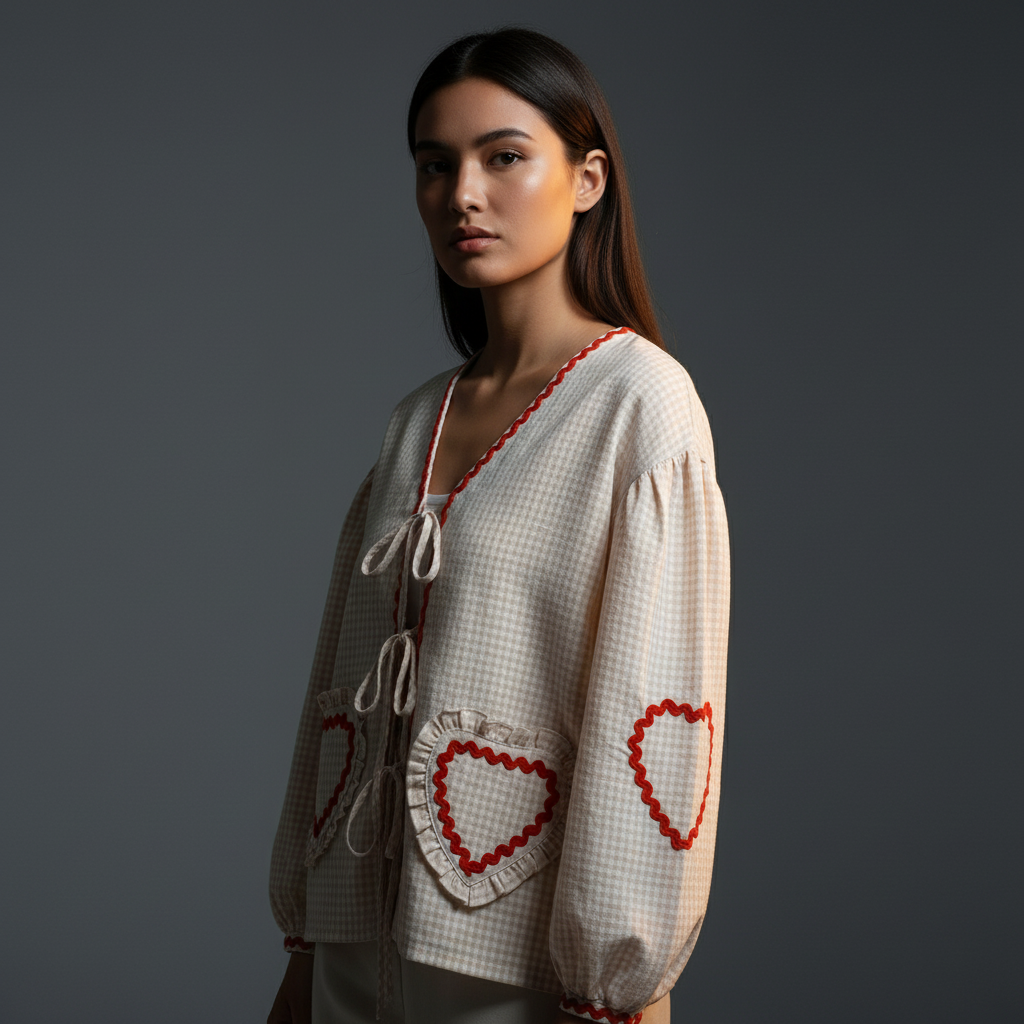 Stockholm Heart Shaped Blouse