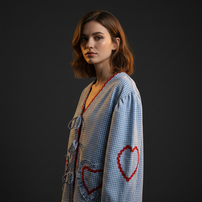 Stockholm Heart Shaped Blouse