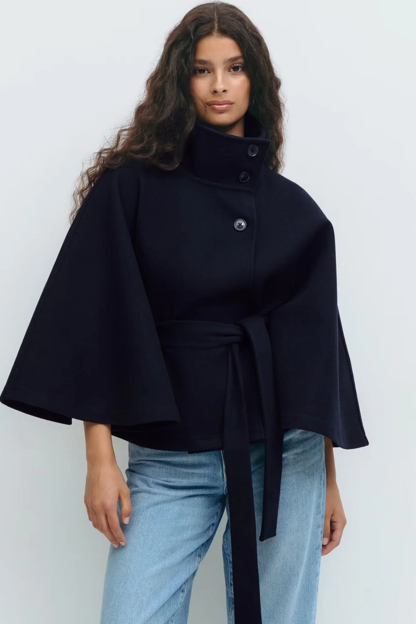 Nathalie™ Nocturne Cape Coat