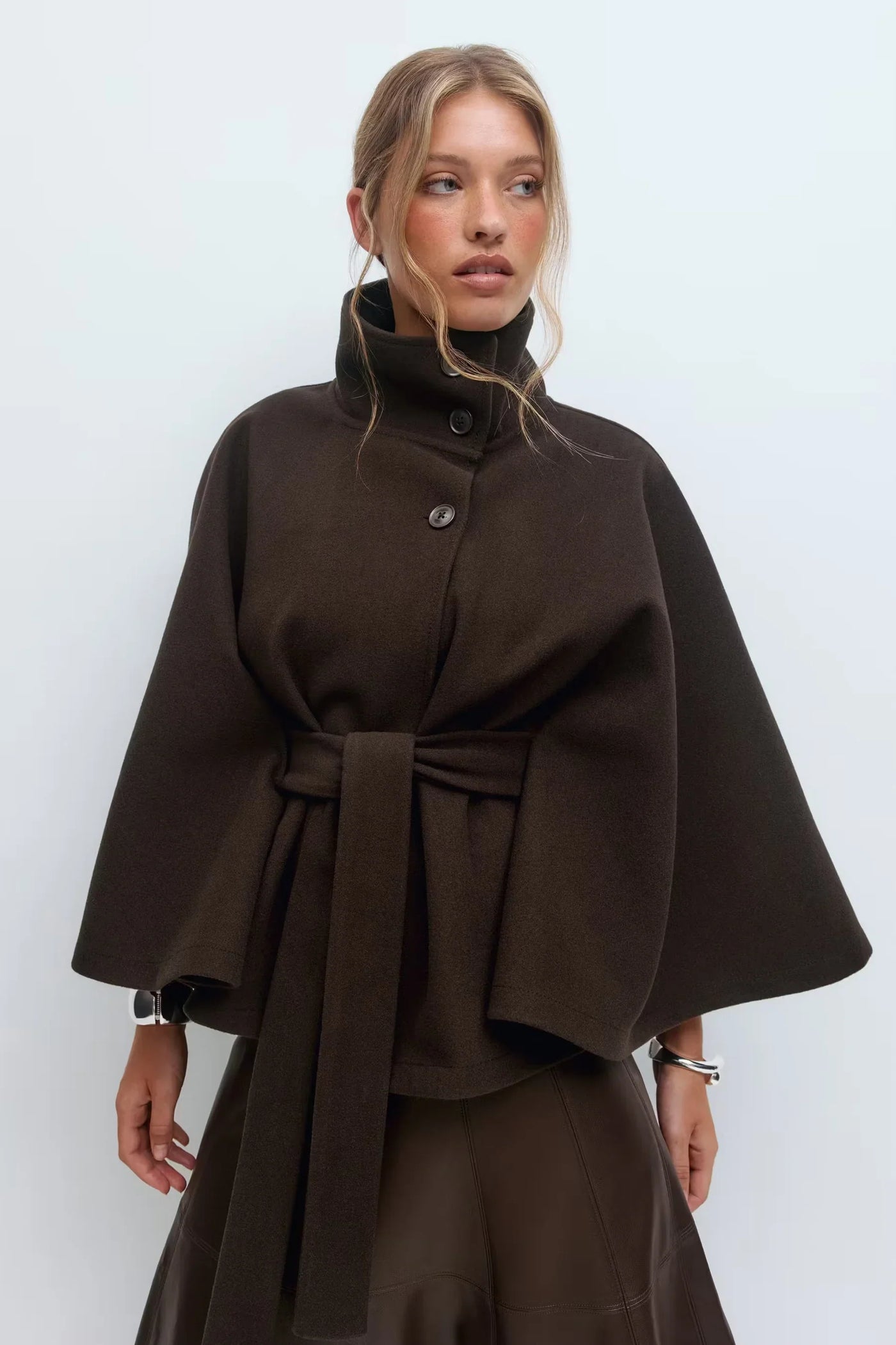 Nathalie™ Nocturne Cape Coat