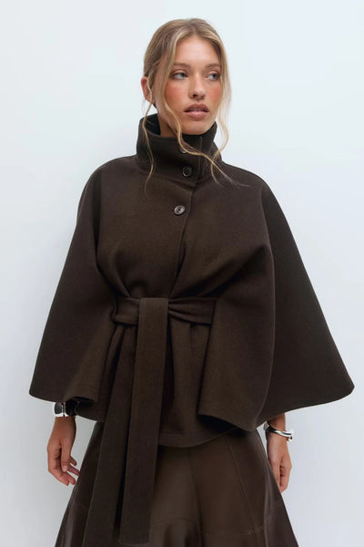 Nathalie™ Nocturne Cape Coat