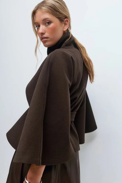 Nathalie™ Nocturne Cape Coat